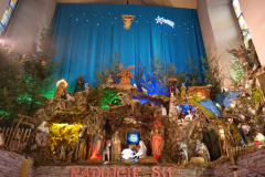 25.12.2014 - Szopka betlejemska 2014 oraz Pasterka
